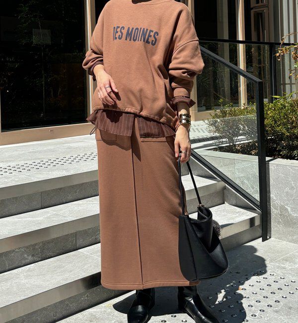  「ボンバーヒートIラインスカート」|スカート|