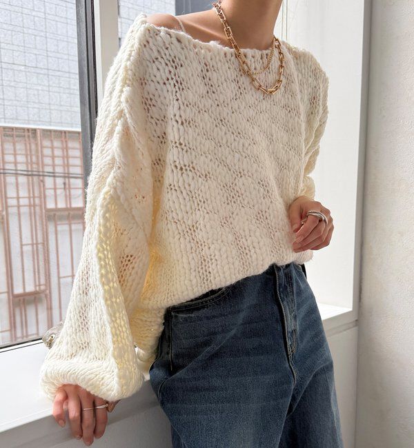  「ローゲージニット」|ニット・セーター|