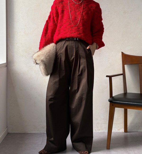  「ローゲージニット」|ニット・セーター|