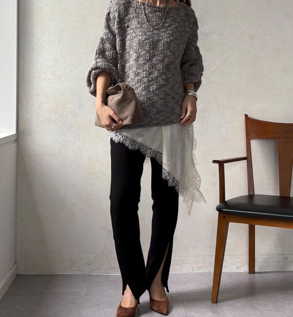  「ローゲージニット」|ニット・セーター|