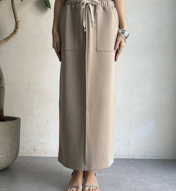  「コットンダンボールタイトスカート」|スカート|