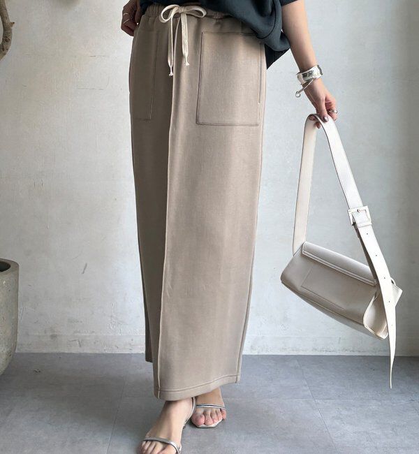  「コットンダンボールタイトスカート」|スカート|