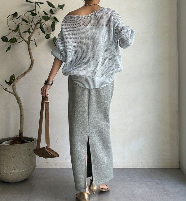  「コットンダンボールタイトスカート」|スカート|