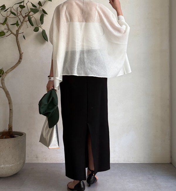  「コットンダンボールタイトスカート」|スカート|