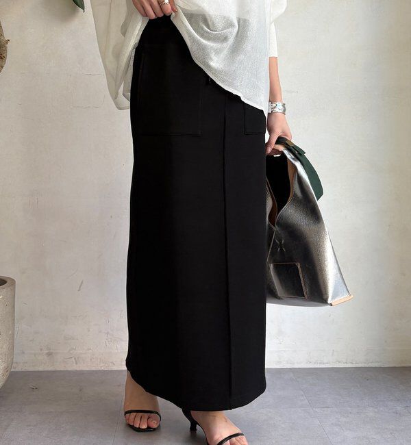  「コットンダンボールタイトスカート」|スカート|