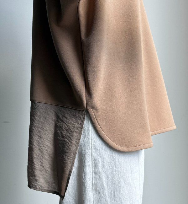  「ジョーゼットドッキングプルオーバー」|シャツ・ブラウス|