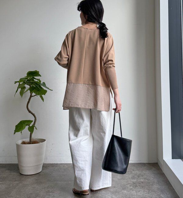  「ジョーゼットドッキングプルオーバー」|シャツ・ブラウス|