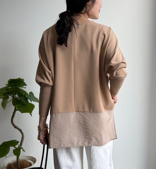  「ジョーゼットドッキングプルオーバー」|シャツ・ブラウス|