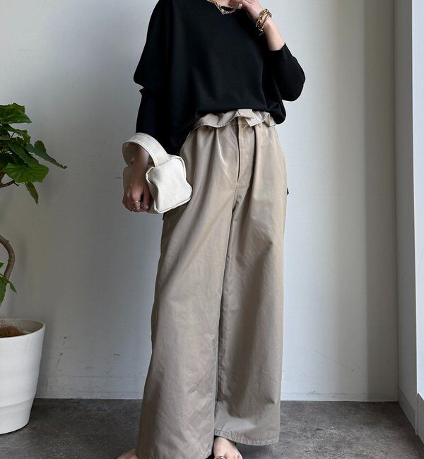  「ジョーゼットドッキングプルオーバー」|シャツ・ブラウス|