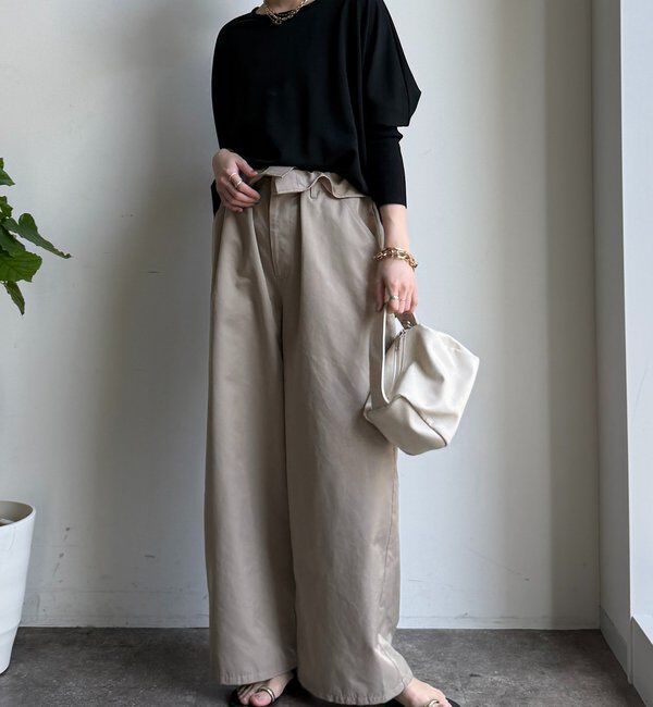  「ジョーゼットドッキングプルオーバー」|シャツ・ブラウス|