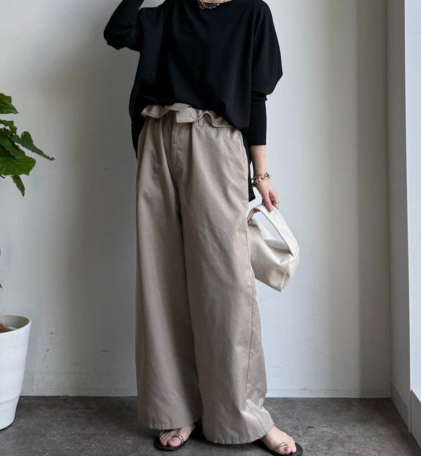  「ジョーゼットドッキングプルオーバー」|シャツ・ブラウス|