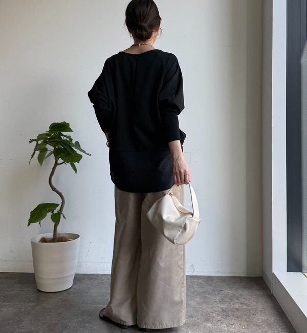  「ジョーゼットドッキングプルオーバー」|シャツ・ブラウス|