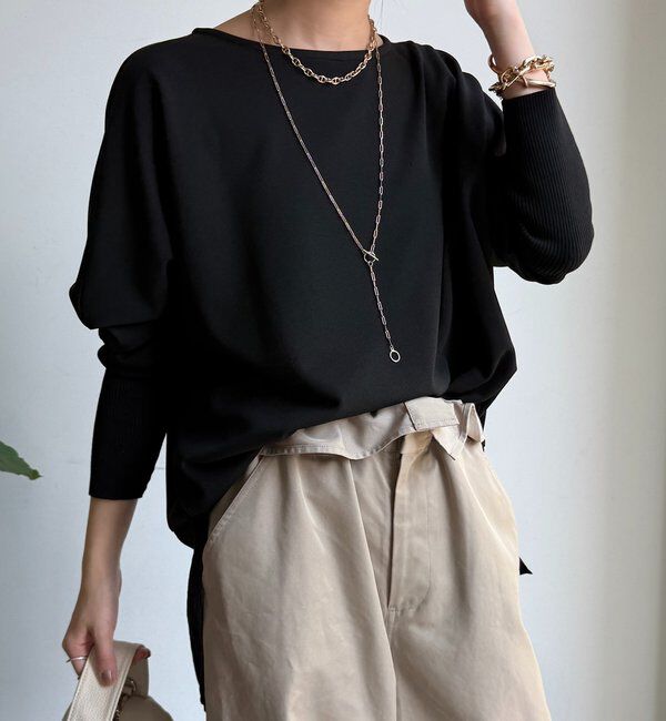  「ジョーゼットドッキングプルオーバー」|シャツ・ブラウス|