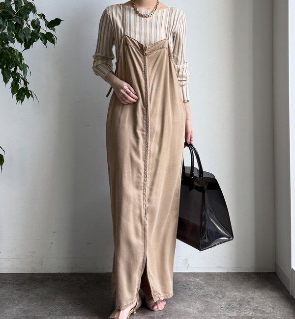  「【WEB限定】ワイドリブボートネックプルオーバー」|ニット・セーター|