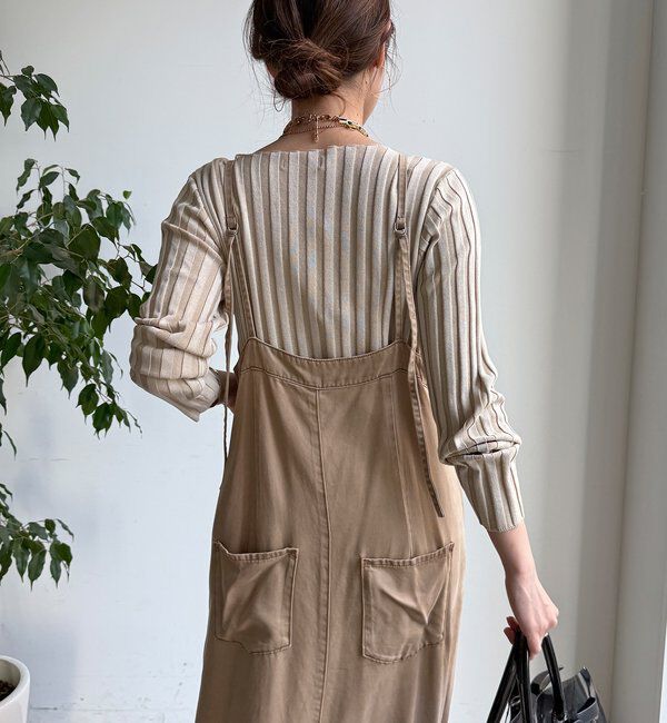  「【WEB限定】ワイドリブボートネックプルオーバー」|ニット・セーター|