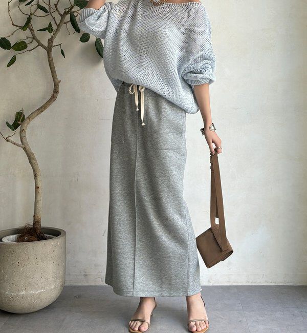  「コットンローゲージプルオーバー」|ニット・セーター|