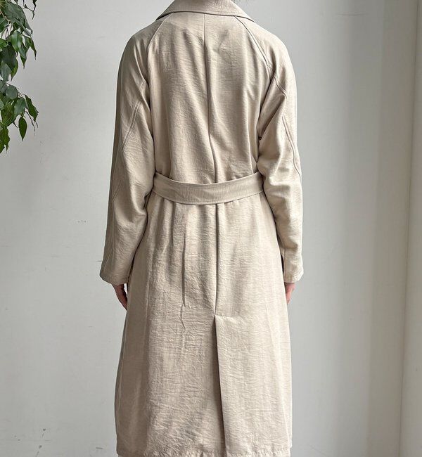  「【WEB限定】スウェードライクトレンチコート」|その他|