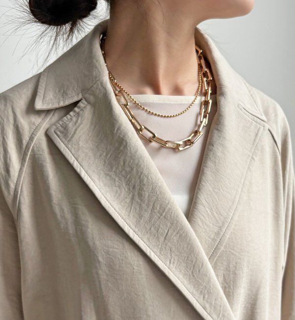  「【WEB限定】スウェードライクトレンチコート」|その他|