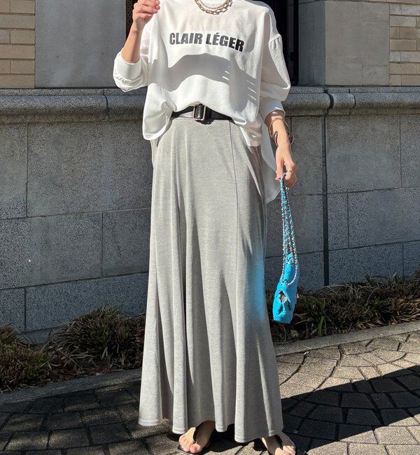  「袖リブバックボタンジョーゼットロゴプルオーバー」|シャツ・ブラウス|