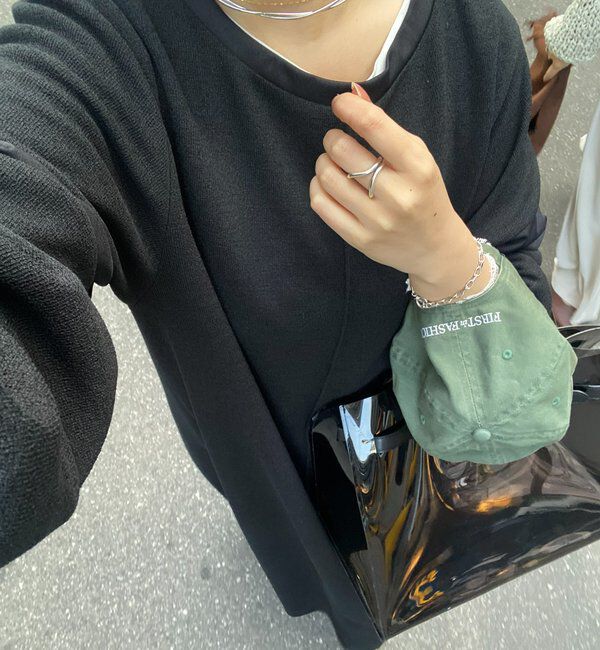  「【インフルエンサーSAKURA企画】リネンライクエアリー袖切替ワンピース」|ワンピース|