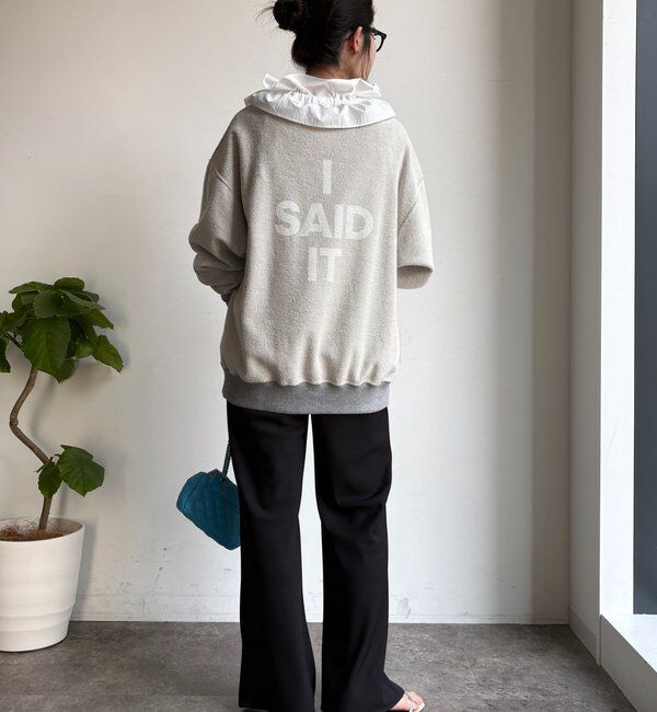  「ダブルフリルカラーブラウス」|シャツ・ブラウス|