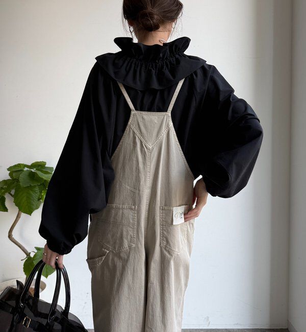  「ダブルフリルカラーブラウス」|シャツ・ブラウス|