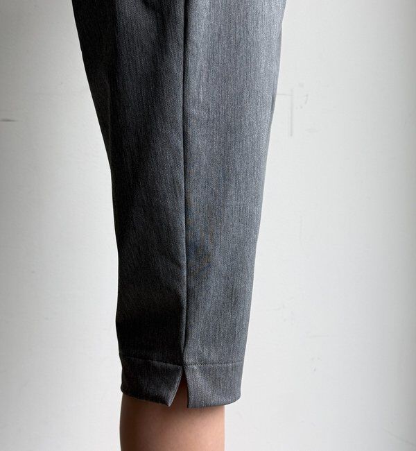  「ツイルストレッチカプリパンツ」|チノ|
