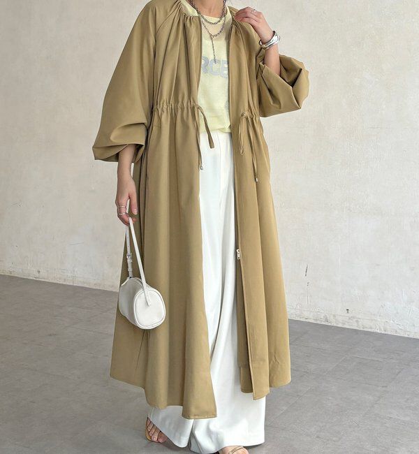  「【WEB限定】バルーンスリーブドロストコート」|その他|