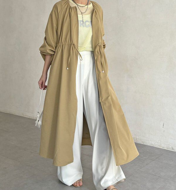  「【WEB限定】バルーンスリーブドロストコート」|その他|