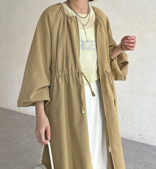  「【WEB限定】バルーンスリーブドロストコート」|その他|