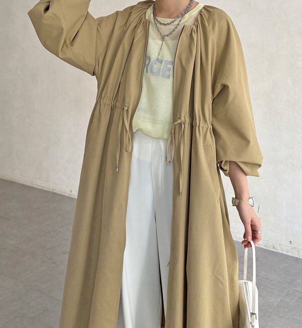  「【WEB限定】バルーンスリーブドロストコート」|その他|