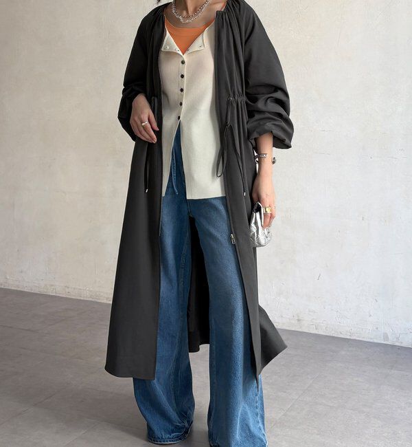  「【WEB限定】バルーンスリーブドロストコート」|その他|