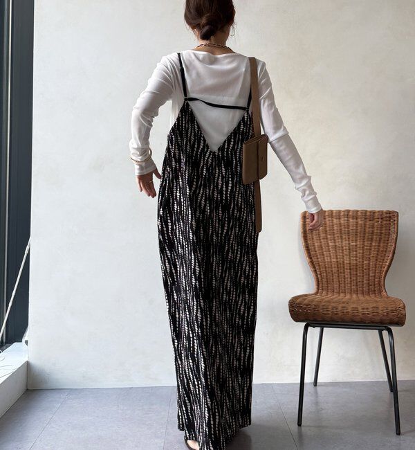  「【WEB限定/セットアップ対応】ラップキャミサロペット」|ワンピース|