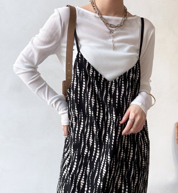  「【WEB限定/セットアップ対応】ラップキャミサロペット」|ワンピース|