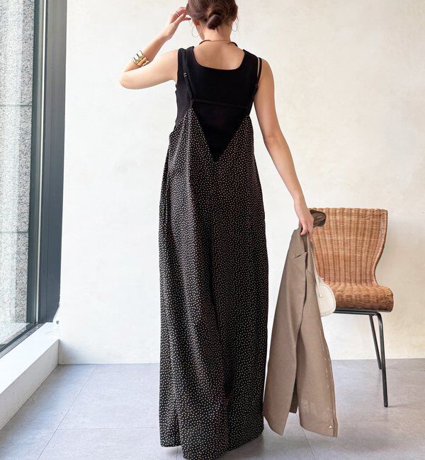  「【WEB限定/セットアップ対応】ラップキャミサロペット」|ワンピース|