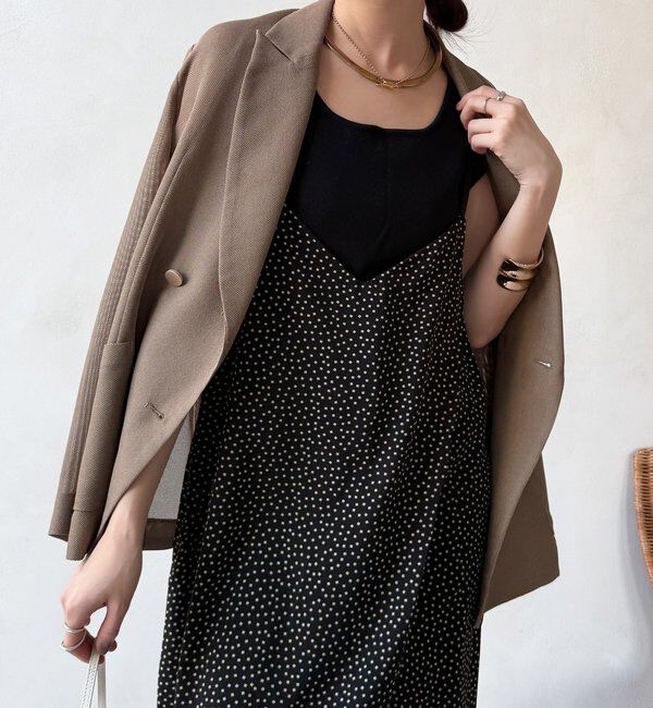  「【WEB限定/セットアップ対応】ラップキャミサロペット」|ワンピース|