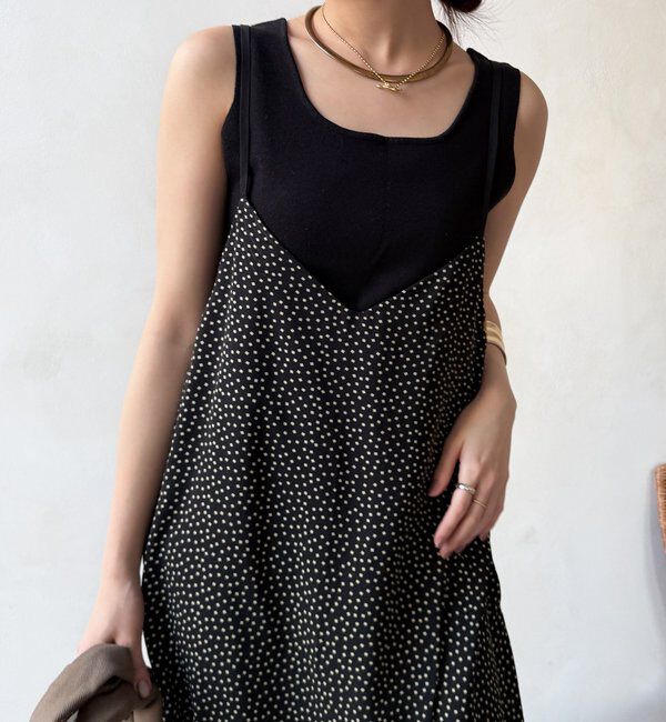  「【WEB限定/セットアップ対応】ラップキャミサロペット」|ワンピース|