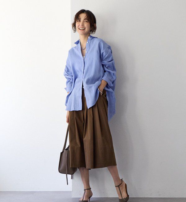  「【遊び心たっぷり】タックワイドキュロット」|キュロット|