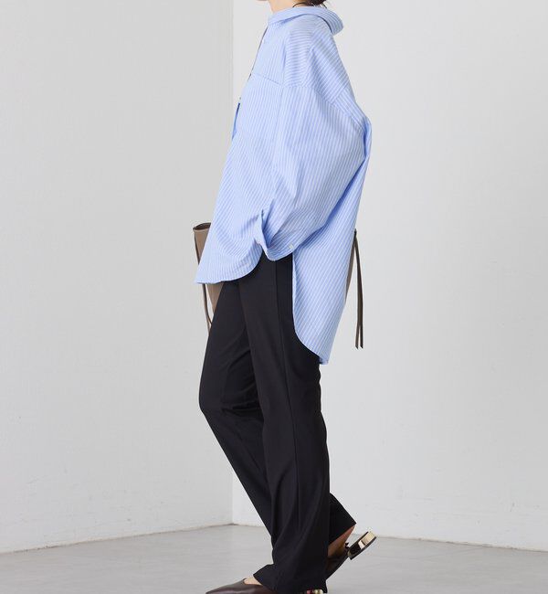  「【美脚シルエット】ZIPスリムパンツ」|チノ|