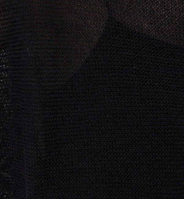  「ペーパーヤーンメッシュニット」|ニット・セーター|