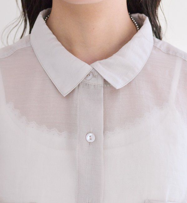  「シアーショートシャツ」|シャツ・ブラウス|