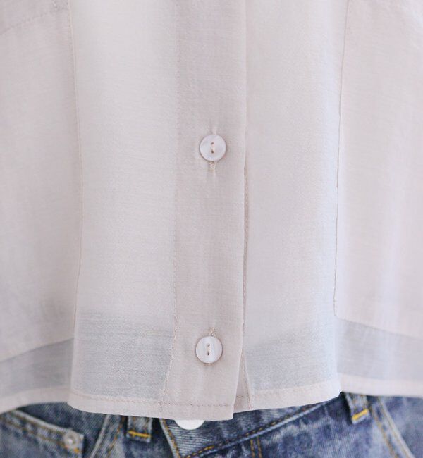  「シアーショートシャツ」|シャツ・ブラウス|