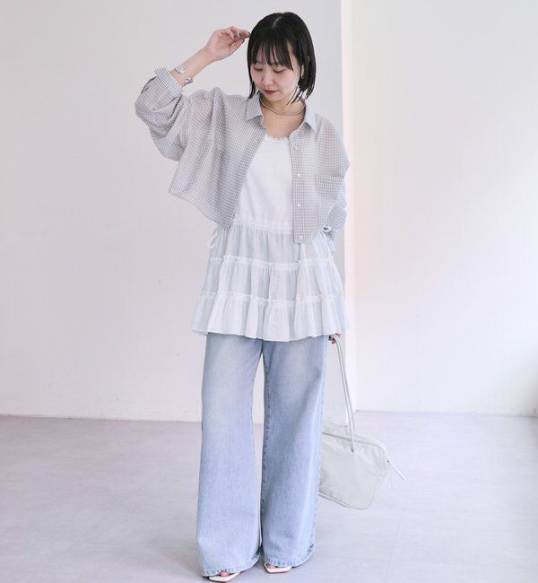  「シアーショートシャツ」|シャツ・ブラウス|