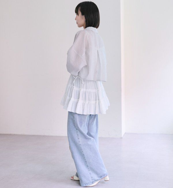  「シアーショートシャツ」|シャツ・ブラウス|