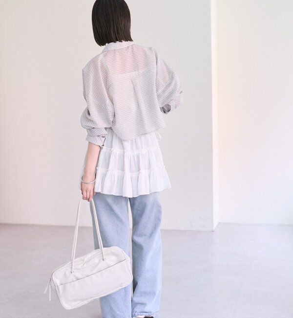  「シアーショートシャツ」|シャツ・ブラウス|