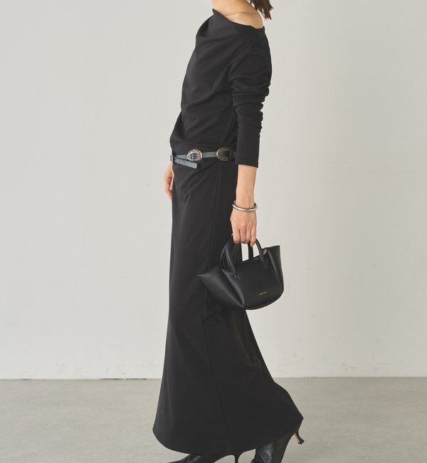  「ドレープカットワンピース」|ワンピース|