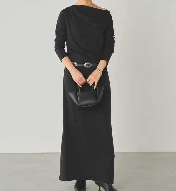  「ドレープカットワンピース」|ワンピース|