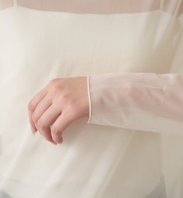  「シアーチュールハイネックプルオーバー」|Tシャツ・カットソー|