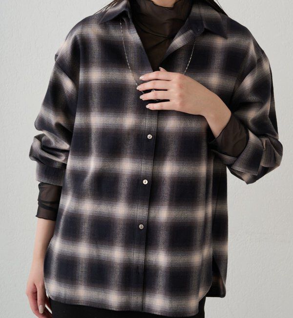  「シアーチュールハイネックプルオーバー」|Tシャツ・カットソー|