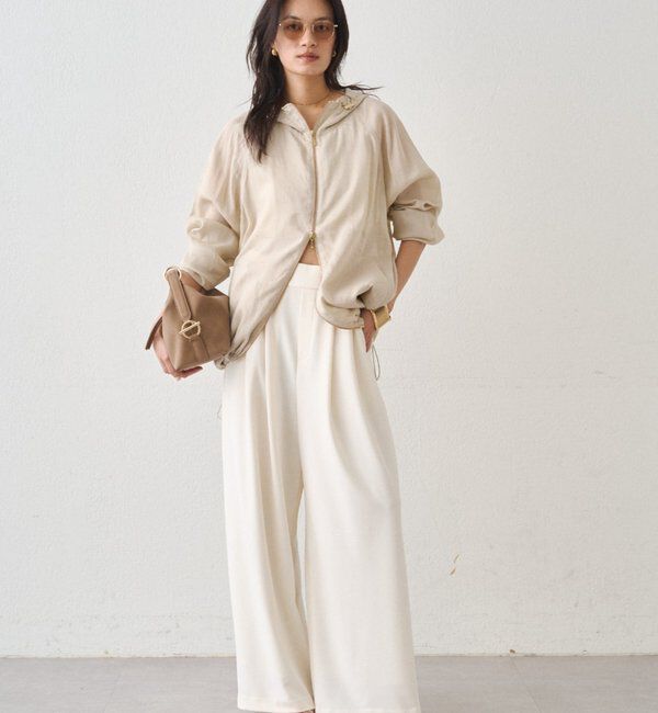  「シアーZIPパーカー」|ブルゾン・スタジャン|